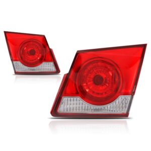 Par Lanterna Traseira Cruze 2011 A 2016 Sedan Tampa Ambos Lados Vermelho