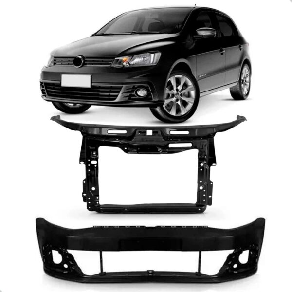 Kit Envolvente C/ Painel Mini Frente Vw Gol G7 2016 2017
