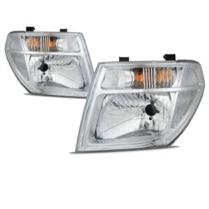 Par Farol Para Nissan Frontier 2008 A 2014 Manual Cromado Ambos Lados