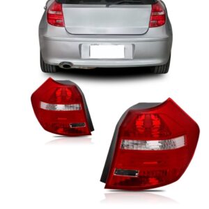 Par Sinaleira Traseira Serie 1 2007 2008 09 2010 2011 Hatch Vermelho