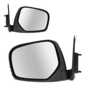 Par Retrovisor L200 Triton Pajero Dakar 2007 A 14 Fixo Preto