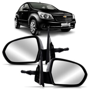 Jogo Retrovisor Agile Montana 2009 10 11 12 13 14 C/controle