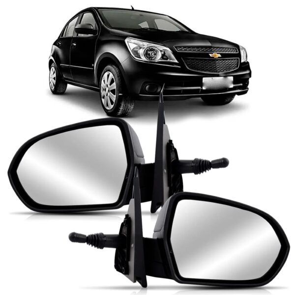 Jogo Retrovisor Agile Montana 2009 10 11 12 13 14 C/controle