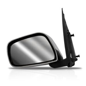 Jogo Retrovisor Frontier Fixo Capa Cromada 2008 09 10/2014