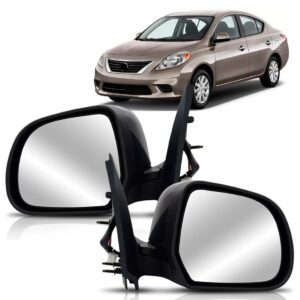 Par Retrovisor Versa Eletrico 2011 2012 2013 2014