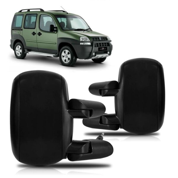 Par Retrovisor Doblo 2001 02 03 04 05 06 A 2021 Com Controle