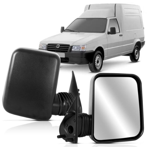 Par Retrovisor Fiorino Fixo 1997 A 2007