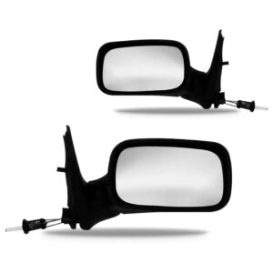 Par Retrovisor Uno 4 Portas Fire 2001 02 A 2005 Com Controle