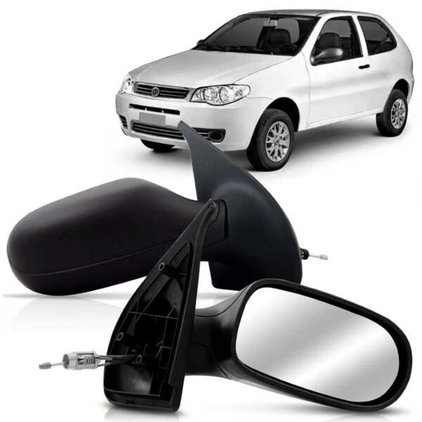 Par Retrovisor Palio 2pts 2008 2009 2010 2011 C/controle