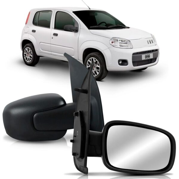 Par Retrovisor Uno Fixo 4pts 2011 2012 2013 2014