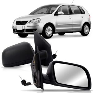 Jogo Retrovisor Polo C/controle 2003 2004 2005 06 07 08 2009