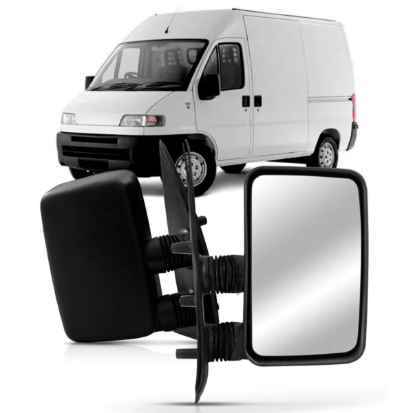 Par Retrovisor Ducato 1998 99 00 01 02 Eletrico Braco Longo