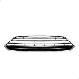 Kit Envolvente + Grade Fiesta 2013 A 2017 Com Friso Cinza