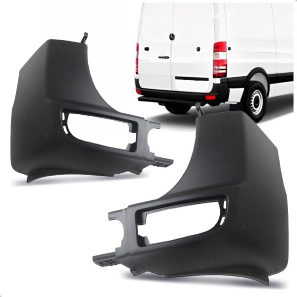 Par Polaina Parachoque Traseiro Sprinter 2012 A 2019