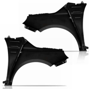 Par Paralama Fiat 500 2007 2008 2009 2010 2011