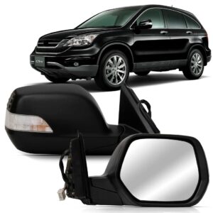 Par Retrovisor Crv 2007 A 2012 Eletrico C/sinaleira Preto