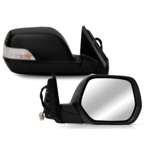 Par Retrovisor Crv 2007 A 2012 Eletrico C/sinaleira Preto