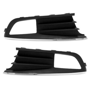 Par Moldura Milha Gol G6 2013 2014 2015 2016 C/friso Cromado Preto