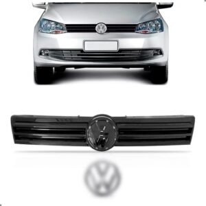 Tela Frontal Com Emblema Gol Voyage G6 13 A 16 Friso Cromado Plástico