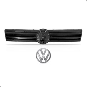 Tela Frontal Com Emblema Gol Voyage G6 13 A 16 Friso Cromado Plástico