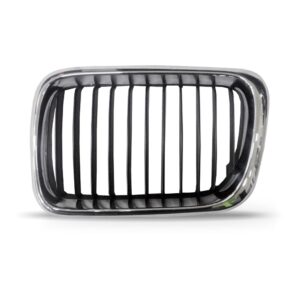 Par Grade Bmw 325 318 323 328 Ano 1997 1998 Preto/cromado Par