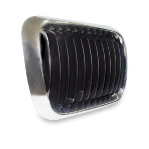 Par Grade Bmw 325 318 323 328 Ano 1997 1998 Preto/cromado Par