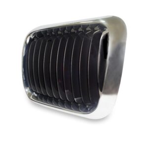 Par Grade Bmw 325 318 323 328 Ano 1997 1998 Preto/cromado Par