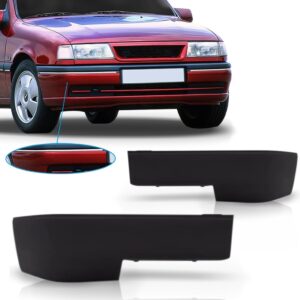 Par Moldura Parachoque Vectra 1994 1995 1996 Sem Furo Preto