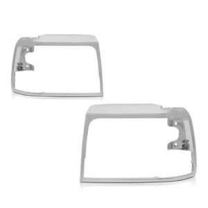 Par Aro Do Farol Ford F1000 1997 1998 1999 Cromado 21593