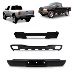 Kit Envolvente Ranger 1998 A 2003 Dianterio Traseiro Spoiler Preto