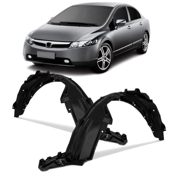 Par Asa Urubu Dianteiro Civic 2006 2007 2008 2009 2010 2011