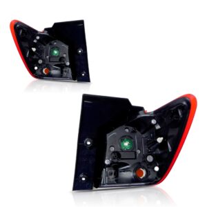 Par Sinaleira Traseira Para Mitsubishi Asx 2011 A 2015 C/led Vermelho