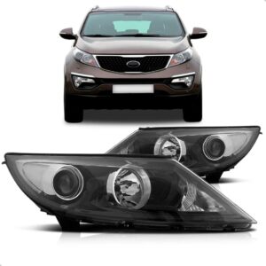 Par Farol Sportage 2011 2012 2013 Manual / Eletrico Sem Led