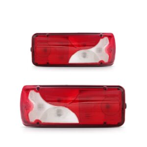 Par Lanterna Traseira X-trail 2005 A 2008 Lente Vermelha Vermelho
