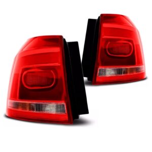 Par Sinaleira Traseira Spacefox Canto 2011 2012 2013 2014 Vermelho
