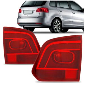 Par Lanterna Traseira Spacefox Tampa 2011 2012 2013 2014 Vermelho