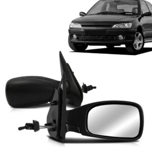 Par Retrovisor Peugeot 306 1994 1995 1996 Com Controle