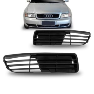 Par Tela Frontal Moldura Milha Audi A4 Ano 94 95 96 97 1998