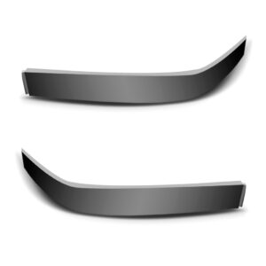 Par Moldura Parachoque Bmw S3 1992 A 1998 Sedan / Coupe Preto