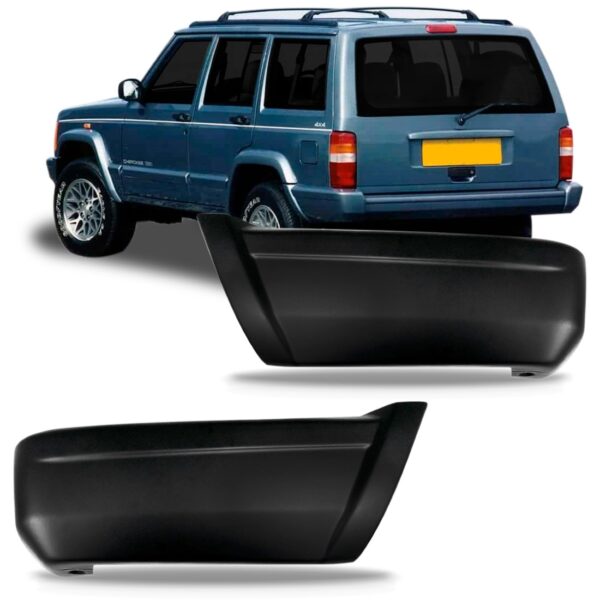 Par Ponteira Parachoque Traseiro Cherokee Sport 1997 A 2002