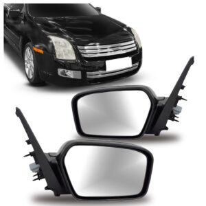 Jogo Retrovisor Fusion 07/09 Elétrico Com Luz Desembaçador