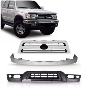 Envolvente Hilux Sw4 1999 2000 A 2004 Com Grade 1a Linha  Preto
