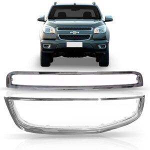 Kit Molduras Frisos Grades S10 2012 2013 2014 2015 Cromado