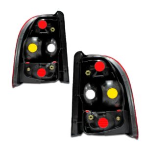 Par Sinaleira Traseira Strada Tricolor 1996 A 2000