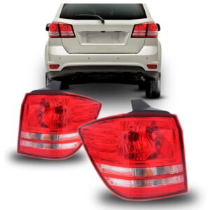 Par Lanterna Traseira Journey 10 A 15 Free Bicolor Sem Led Direito