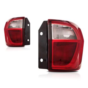 Par Lanterna Traseira Para Ford Ecosport 2013 Até 2021 Ambos Lados Vermelho