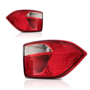 Par Lanterna Traseira Para Ford Ecosport 2013 2014 2015 2016 Ambos Lados Vermelho