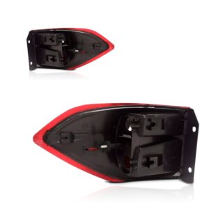 Par Lanterna Traseira Para Ford Ecosport 2013 2014 2015 2016 Ambos Lados Vermelho