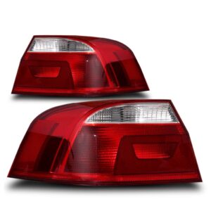 Par Lanterna Traseira Voyage 13 A 16 Borda Cromada Valeo Bicolor