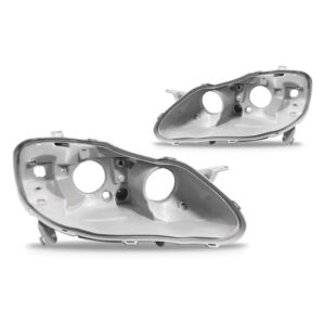 Par Carcaça Farol Corolla 2003 2004 2005 2006 2007 Cinza